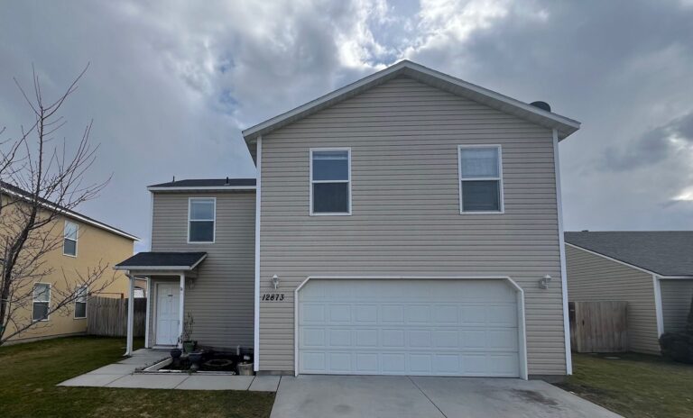 Exterior of rental home at 12873 Alicia St., Caldwell, Idaho managed by AIM Property Management